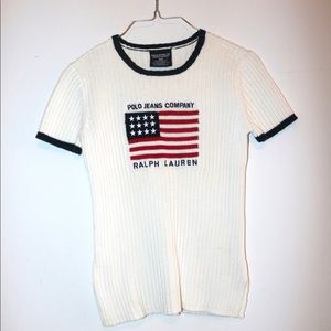 Vintage Ralph Lauren Polo knit tee